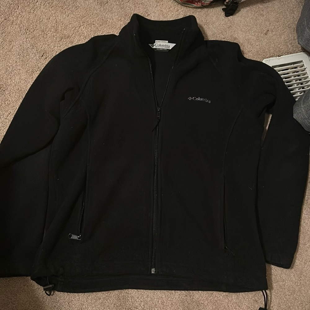 Black unisex Columbia jacket